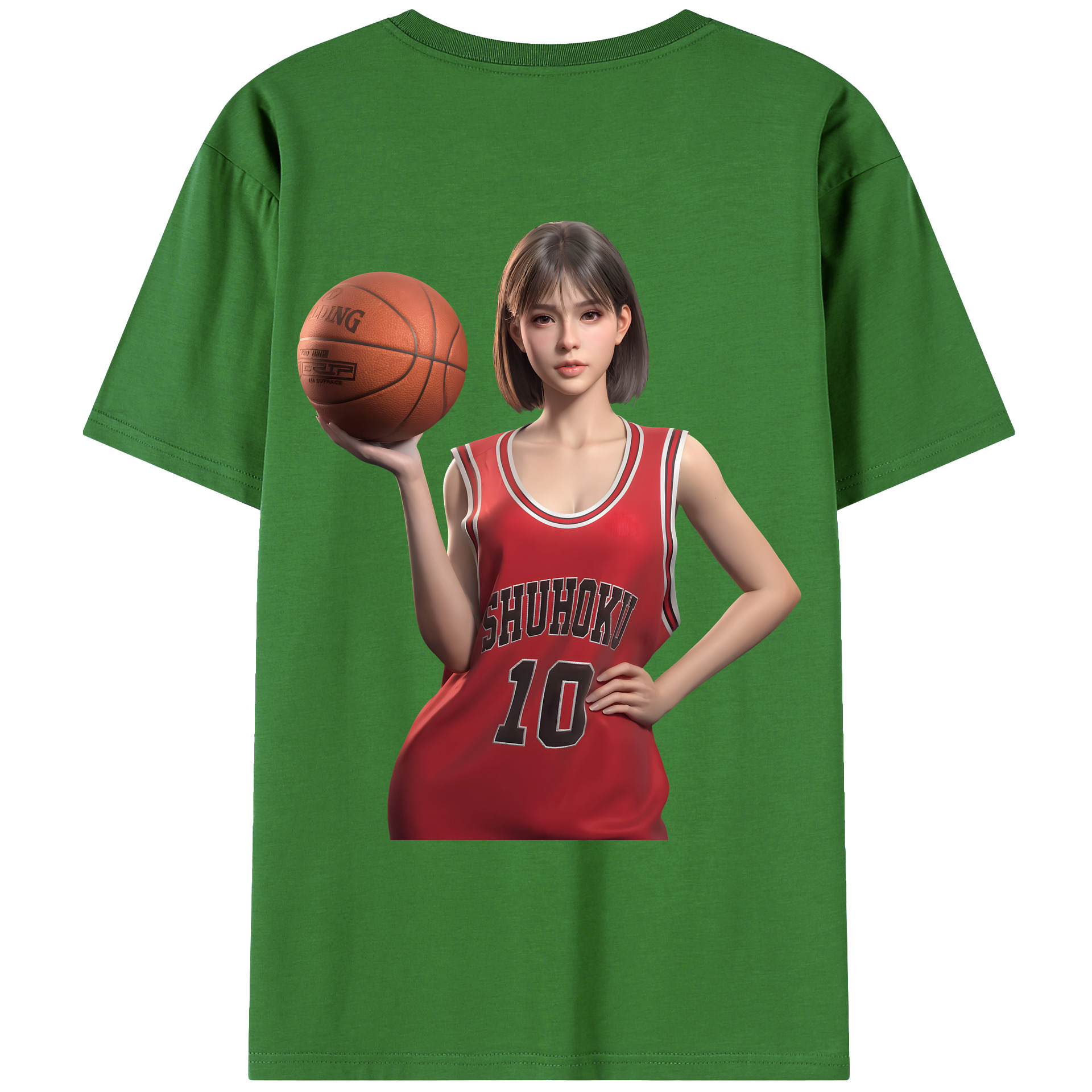 （画像用） SLAM DUNK／スラムダンク レディース半袖Tシャツ(バックプリント)